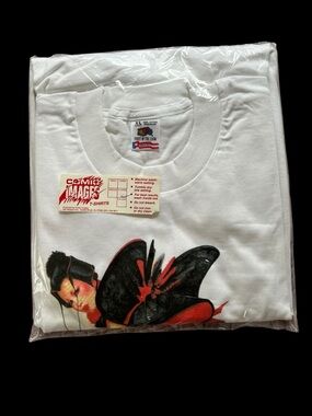 VINTAGE 1993 Olivia De Berardinis XL T-Shirt NEW SEALED Comic Images Rare Pinup